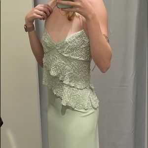 Valentino Light Green Dress - XS